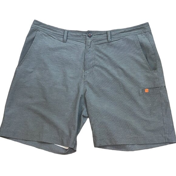Salt‎ Life Grey Bathing Suit Swim Fishing Shorts Size 38 - Picture 1 of 7
